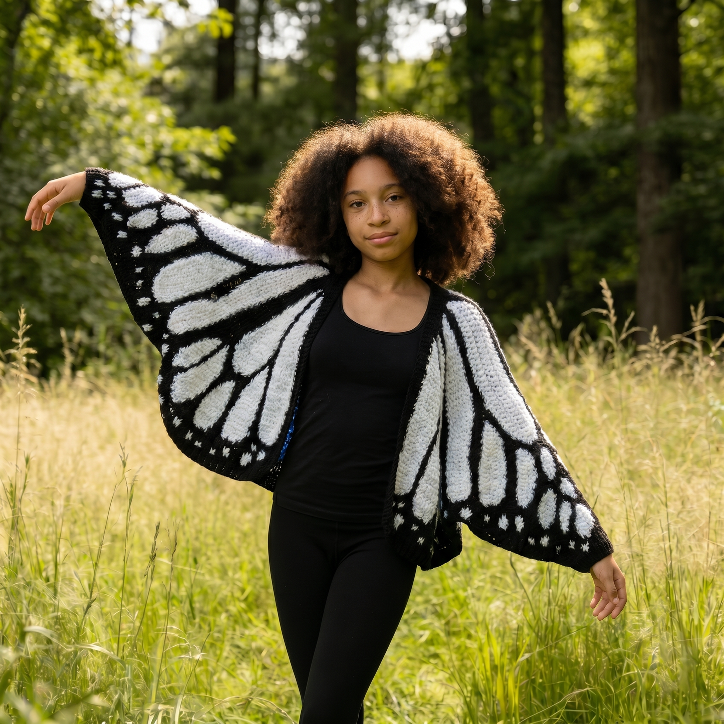 Butterfly cardigan