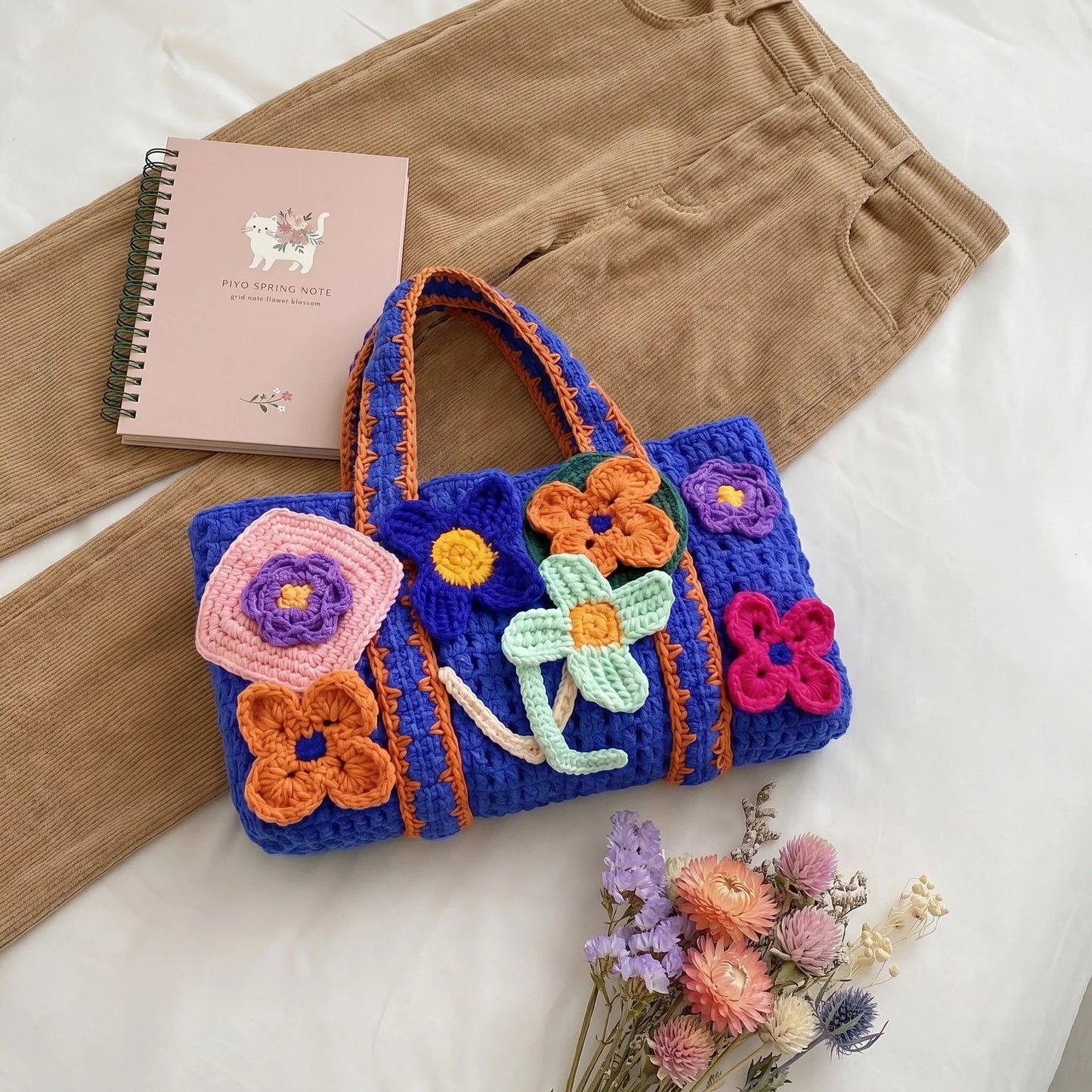 Flower Jam tote bag