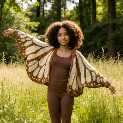 Butterfly cardigan