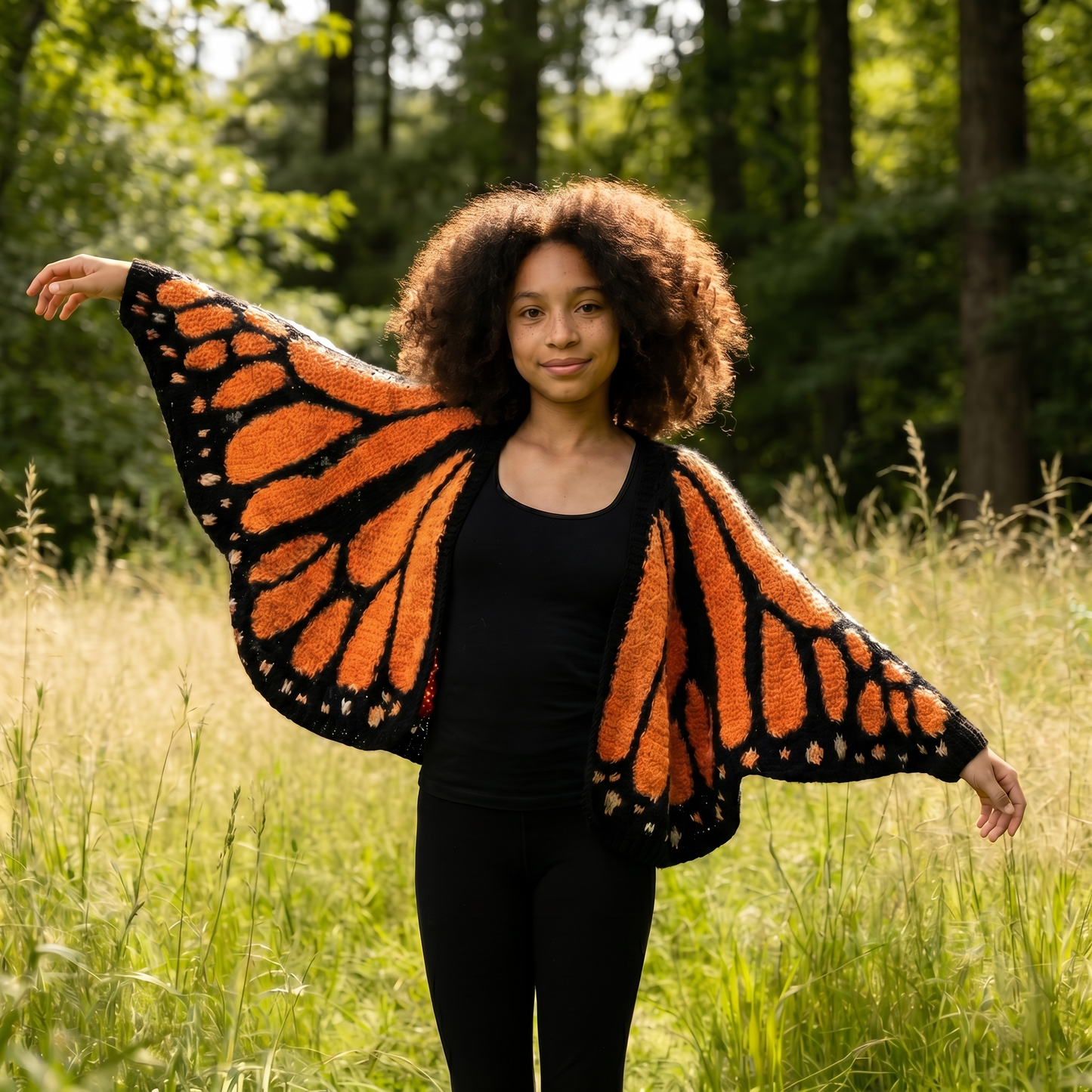 Butterfly cardigan